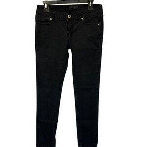 Zenana Mechanics Jean Black Skinny Jeans, Juniors Size 9